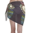 thumbnail image 2 of Bingfone Boho Owl Women's Sarong Swimsuit Cover Ups Bathing Suit Coverups Chiffon Beach Wrap Skirts, 2 of 7