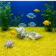 thumbnail image 6 of AuroraX Glow in the Dark Pebbles Fluorescent Garden Stones Bulk 500 Pcs Outdoor Use Fish Tank Safe Mini Size Luminous Aquarium Decor Yellow, 6 of 6
