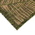thumbnail image 3 of Liora Manne  Carmel Fronds Indoor/Outdoor Rug Green 3'3" x 4'11" 3' x 5' Outdoor,Indoor,Accent Kitchen,Dining Room,Patio Tan,Green Rectangle, 3 of 5