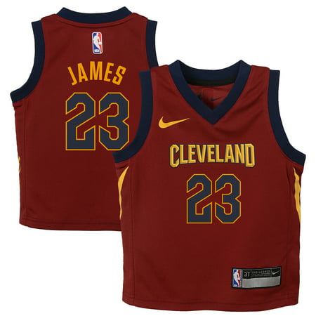 LeBron James Cleveland Cavaliers Nike Toddler Replica Jersey Maroon - Icon