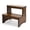 Brown, variant on StrongTek Bamboo Two-Step Stool, Anti-Slip Bottom, Heavy-Duty Wooden Step Stairs, 350 lbs Capacity