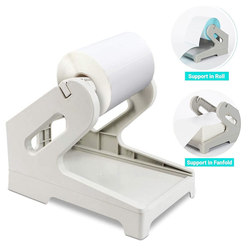 Thermal Label Holder for Rolls and Fanfold Label Holder For Dymo Zebra