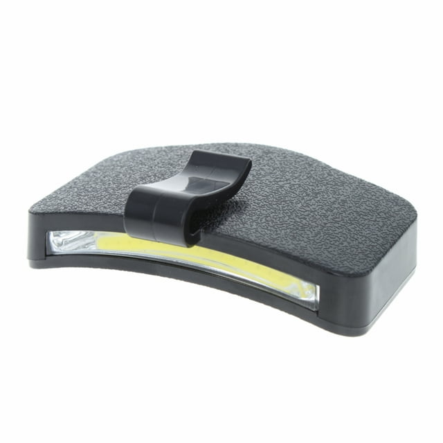 ASR Outdoor 200 Lumen LED Camping Backpacking Clip On Hat - Black