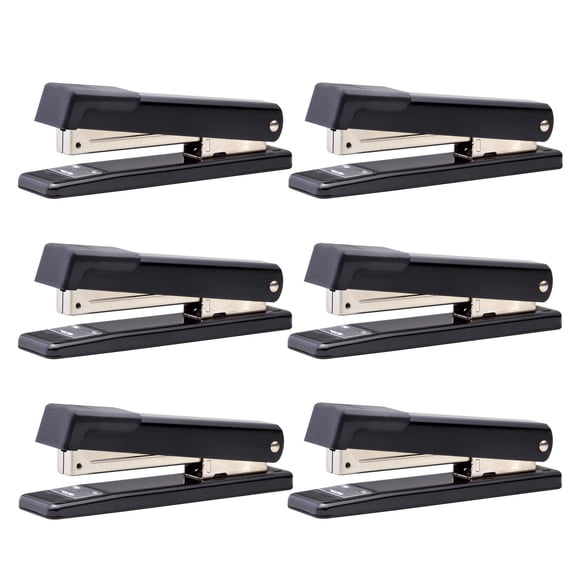 Escritorio Stapler Bostitch Office Classic de metal, 20 hojas, paquete de 6