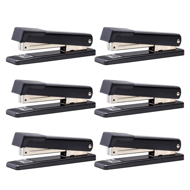 Escritorio Stapler Bostitch Office Classic de metal, 20 hojas, paquete de 6