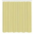 thumbnail image 3 of Ambesonne Vintage Shower Curtain, Retro Style Stripes, 69"Wx75"L, Pale Yellow White, 3 of 3