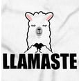 thumbnail image 2 of Llamaste Namaste Spiritual Llama Romper Boys or Girls Infant Baby Brisco Brands 24M, 2 of 6