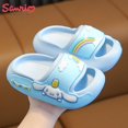 thumbnail image 4 of Sanrio-Zapatillas de Hello Kitty Y2K para padres e hijos, zapatos de baño con dibujos animados Kuromi Cinnamoroll, lindos zapatos de playa, regalo de Anime para niñas, 4 of 4