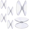thumbnail image 1 of Pièces Ventouses Double Face, Ventouses Transparentes de 4 cm, Support de Rideau en Plastique PVC Extra Fort pour Miroir de Table en Verre, Miroir de Fenêtre de Salle de Bain, 1 of 5