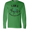 thumbnail image 3 of Inktastic Trigeminal Neuralgia Awareness I am a Fighter Long Sleeve T-Shirt, 3 of 5