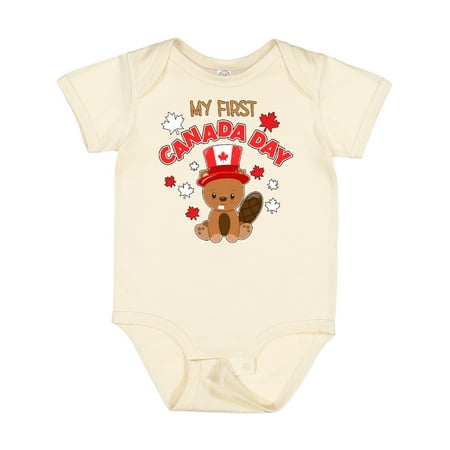 

Inktastic My First Canada Day Gift Baby Boy or Baby Girl Bodysuit