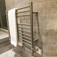 thumbnail image 3 of Amba Jeeves KSB Towel Warmer with 10 Straight Bars, Brushed Finish, 3 of 3