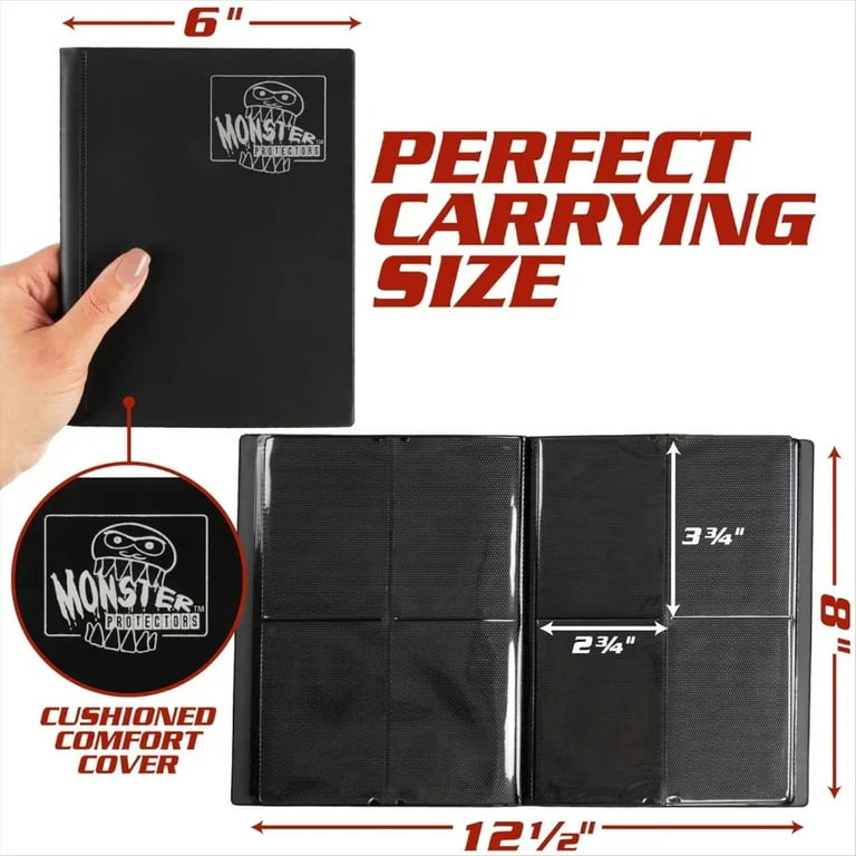 best 4 pocket card binder Toploader Binder 144 Slots | 4-Pocket Album main image 1