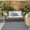 Denim, variant on Nourison Tulum 6' x 9' Taupe Ivory Outdoor Rug