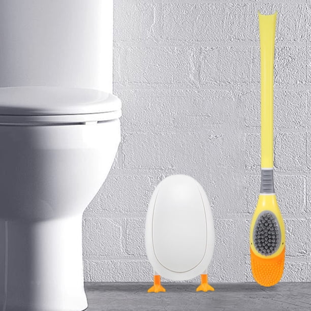 Cepillo de limpieza con mango de plástico largo Cepillo limpiador de inodoros para inodoro de baño