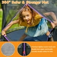 thumbnail image 6 of KOFUN Trampoline with Basketball Hoop, 8FT 10FT 12FT 14FT 15FT 16FT Trampoline with Enclosure, Light, Sprinkler, Anchors Kit, Ladder, Heavy Duty Backyard Trampoline for Kids and Adults, Purple, 6 of 9