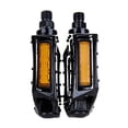 thumbnail image 2 of SPRING PARK 1 Pair Aluminum Alloy UltraLight Bicycle Pedals with Reflective Strips Mountain Bike Pedals Anti-Slip Pedal, 2 of 7