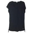 thumbnail image 2 of Speedo Women's Adjustable Length Swim Cover-Up Small, Black, 2 of 2