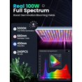 thumbnail image 3 of Grow Light LETPOT 100W de espectro completo para plantas de interior, 3 of 9