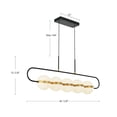 thumbnail image 3 of LP302005MBBG-Alora Lighting-Tagliato - 53W LED Linear Pendant-15.63 Inches Tall and 6.38 Inches Wide, 3 of 7