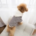thumbnail image 2 of Youkk Pet Clothes For Dogs Apposite Size Comfortable And Convenient Warm black stripe XS 1Set, 2 of 6