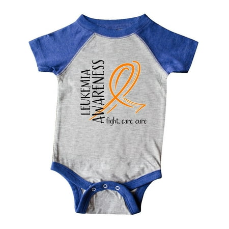 

Inktastic Leukemia Awareness- Fight care cure Gift Baby Boy or Baby Girl Bodysuit