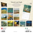thumbnail image 2 of Vincent van Gogh | 2026 12x24" (Hanging) Wall Calendar | Plastic-Free | BrownTrout, 2 of 9