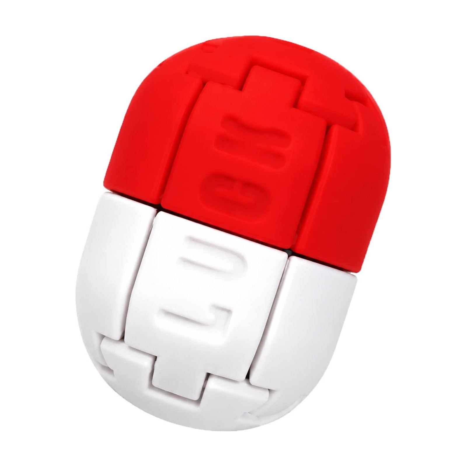 360 Degree Fingertip Press Rotating Fidget Ball Quiet Push & Spin Decompression Toy Compact Desktop Stress Relief Ball