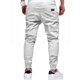 thumbnail image 3 of Y2K otoño nuevos hombres Color sólido pantalones largos Cargo pantalones de chándal para hombre de alta calidad Casual Joggers pantalones deportivos blancos ropa de diseñador, 3 of 5