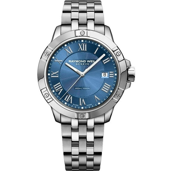 Raymond Weil Tango Men's Blue Dial Swiss Quartz Watch 8160-ST-00508