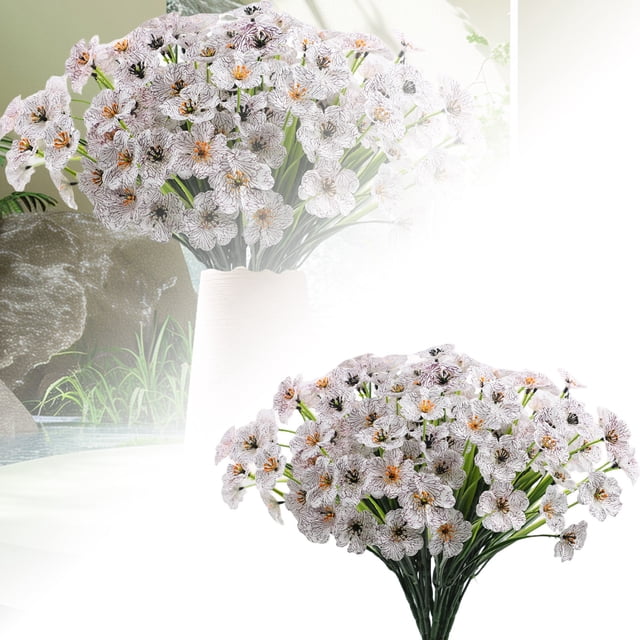 Flores e Imitación de Flores de Exterior Hechas de Materiales como Flores de Exterior y Plásticos de Imitación que no se Destiñen