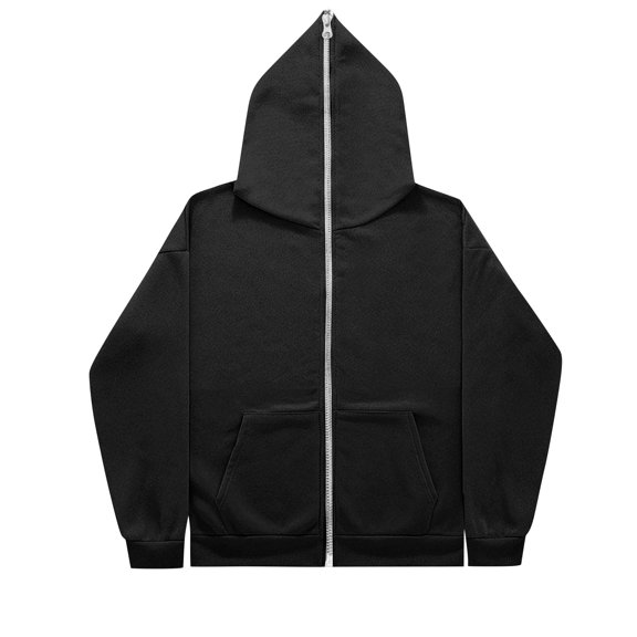 Jackets For Men Full Zip Hooded Long Sleeve Coat With Pocket Streetwear Simplicity Cozy Comfortable Jacket