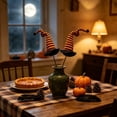 thumbnail image 6 of Halloween Witch Hat Pick Orange Knit Fabric Witch Hat Decor for Flower Arrangement, 6 of 6
