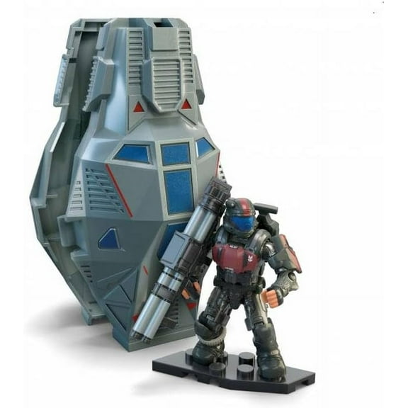 MEGA Halo ODST 'Mickey' Crespo Micro Action Figure with Drop Pod HNC51