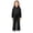Black#9527, variant on BOOMNY Girls 2 Peice Sweatsuits Back To School Long Sleeve Hoodies Sweatpants Sets for Kids Comfy Track Suits