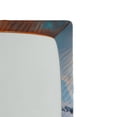 thumbnail image 2 of Ambesonne Nature Fitted Sheet, Winter Season Mountain, Queen Size, Orange White, 2 of 2