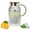 04#Clear, variant on Bxaolu Glass Pitcher with Lid[Cup], 34 oz/ 1 Liter Water Pitcher, Glass Water Carafe for Cold Brew, Coffee, Lemonade, Iced Tea,Beverage, Heat Resistant Water Glass Jug 1Pack