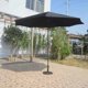 thumbnail image 3 of Replacement parasol cover, 6 ribs, 3 meters, waterproof, UV resistant, replacement fabric, black, 3 of 5