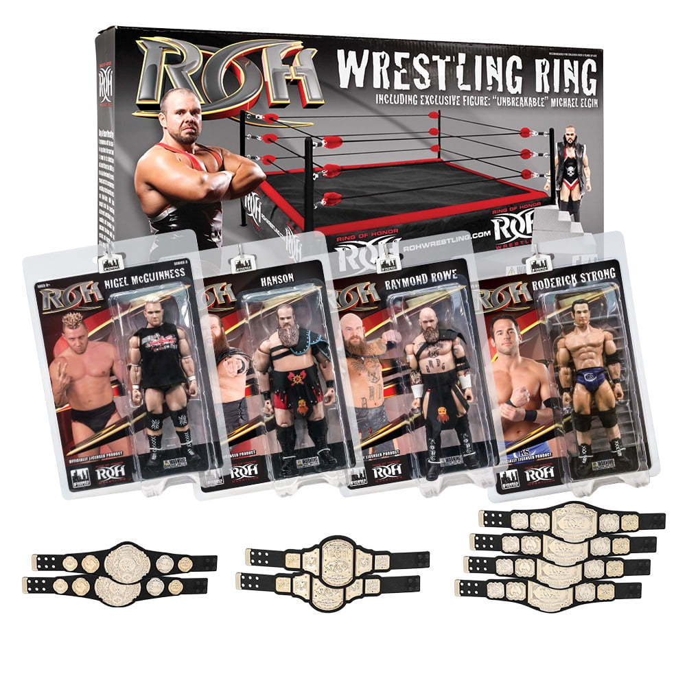 roh wrestling figures