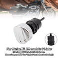 thumbnail image 1 of Oil Dipstick Tank Cap Plug For Sportster XL883 XL1200 2004-2016 Silver, 1 of 12