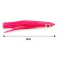 thumbnail image 6 of 10Pcs 9CM/2G Soft Squid Skirt Bait Luminous Realistic Silicone Saltwater Trolling Fishing Artificial Glow Octopus Lure Fishing Accessories, 6 of 8