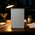 thumbnail image 4 of Top Flip A5 Loose Leaf Binder Notebook Lined Paper For Meeting Notes Journal Planning And Office Documentation (Gray), 4 of 5