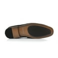 thumbnail image 4 of Ferro Aldo Dylan MFA19671 Classic Moc-Toe Penny Loafers for Men, in Black Suede, Men's Size 8, 4 of 11