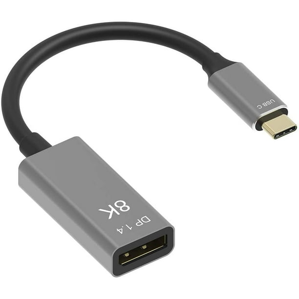 Adaptateur DisplayPort 1.4 vers HDMI (8K), convertisseur
