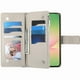 thumbnail image 5 of Funda cartera GANGXUN para Samsung Galaxy A56 , cuero PU con tarjetero, cremallera, correa de mano, soporte y protección 466°, 5 of 6