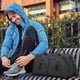 thumbnail image 5 of Bolsa de gimnasio deportiva Compartimento para zapatos Bolsa de separación impermeable para ropa seca y húmeda (negro), 5 of 5