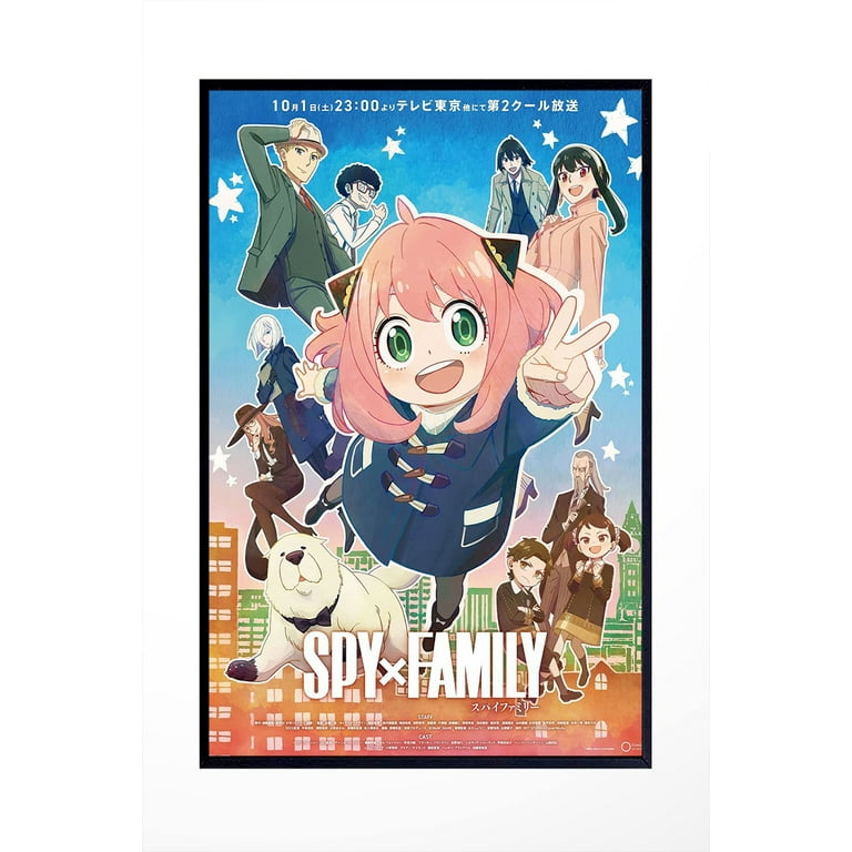 Spy x Family Anime Poster Frameless Gift 12 x 18 inch(30cm x 46cm) 
