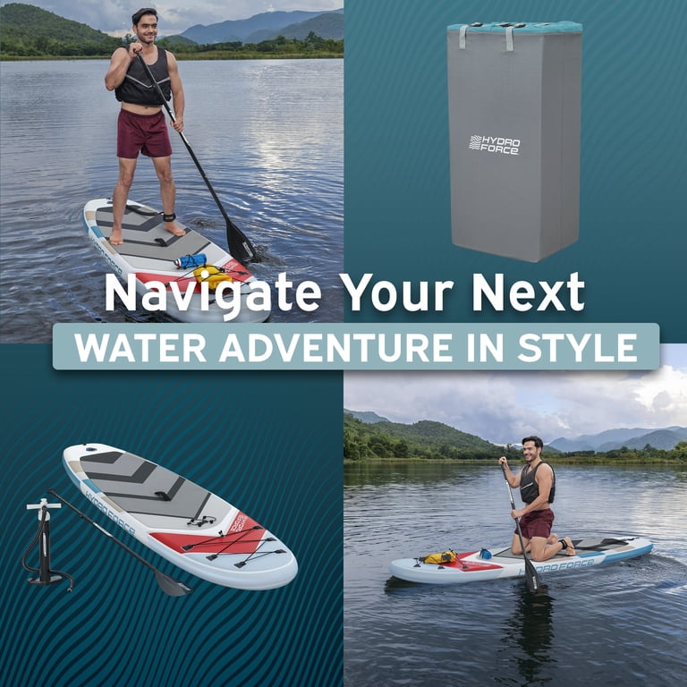 Hydro Force Solara Inflatable Stand-Up Paddleboard Set 10