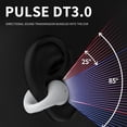 thumbnail image 5 of Bone Conduction Headphones Wireless Headphones Bluetooth 5.3 Open Ear Headphones 10H Playtime Sports Earphones with Mic, IPX6 Waterproof Headset for Running,Cycling, Hiking, Driving,White, 5 of 6