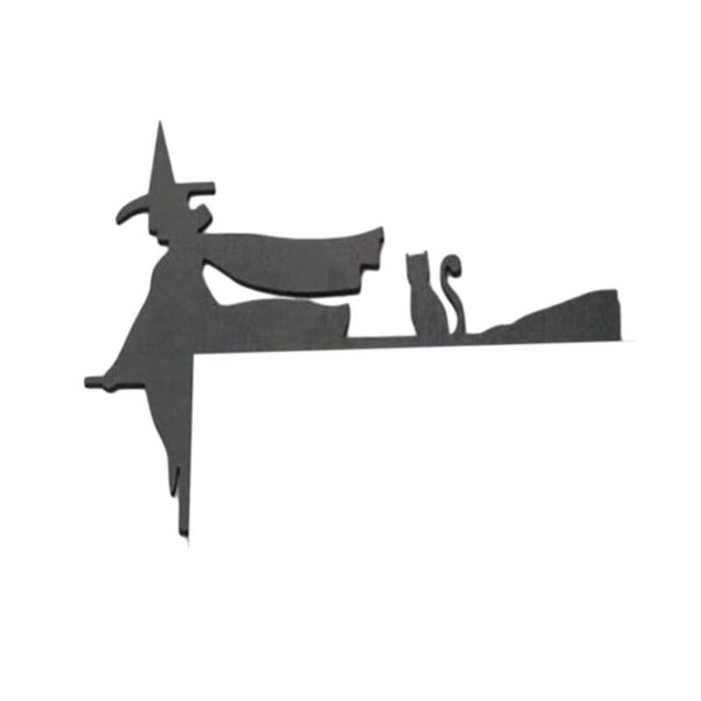 POINTERTECK Door Frame Decoration Halloween Exquisite Cat Shape Acrylic Door Frame Ornament for Home Festival Decor